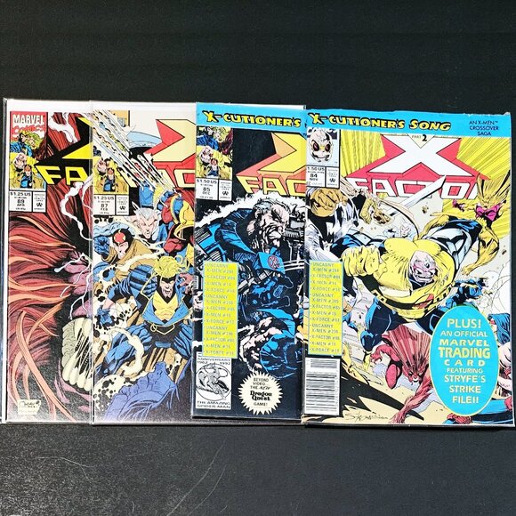 X-Factor #84, #85, #87, #89 Vol. 1 - 4 Book Lot 🔑 issue (1993) - Picture 1 of 13
